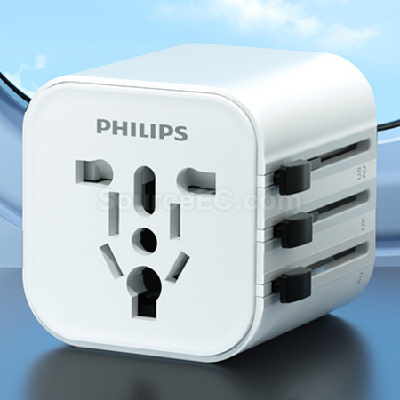 礼品订购Philips旅行轉換插座广告
