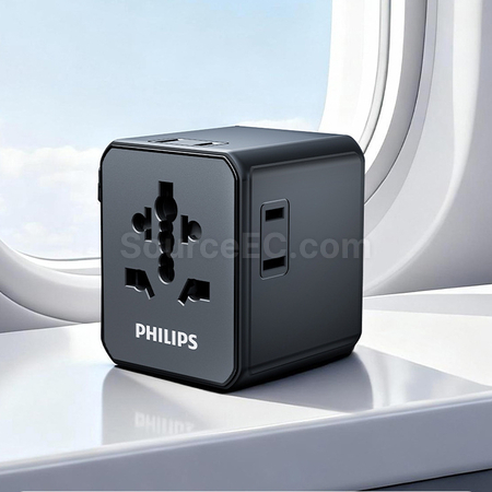 礼品订购Philips旅行轉換插座广告