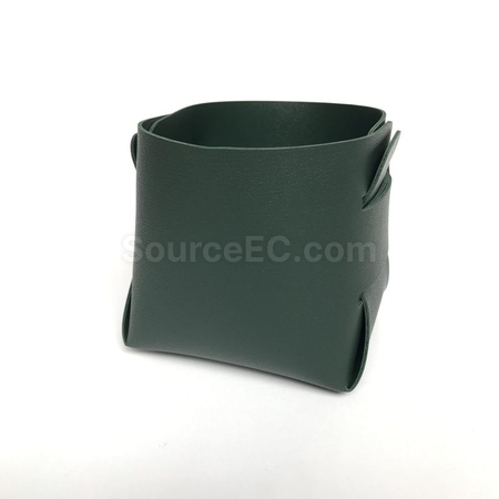礼品订购玄关钥匙皮革PU收纳盘储物篮广告