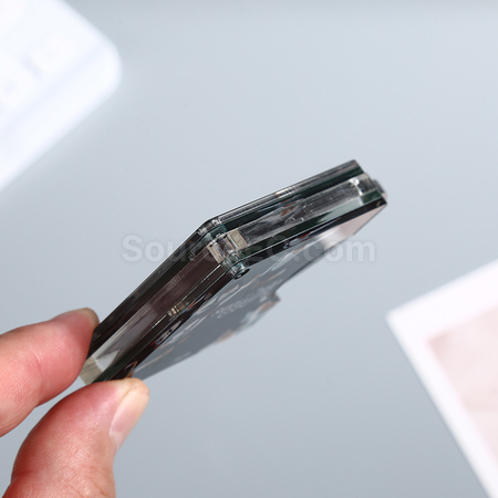 礼品订购订制亚克力CD抽拉钥匙扣广告
