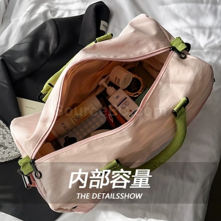 礼品订购滑轮旅行双层收纳袋广告