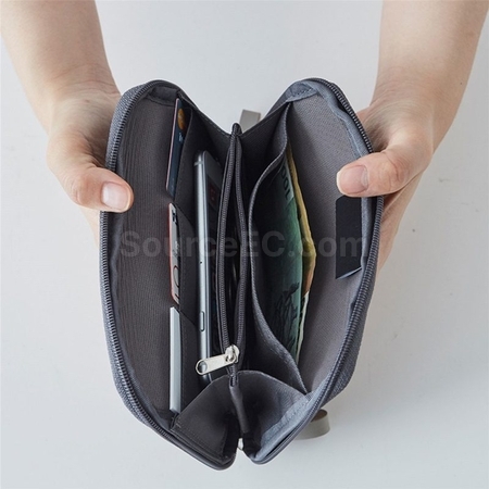 礼品订购尼龍旅行護照證件收納包广告
