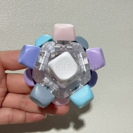 礼品订购圆球12键按键减压玩具广告