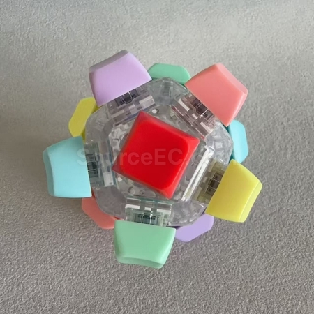 礼品订购圆球12键按键减压玩具广告