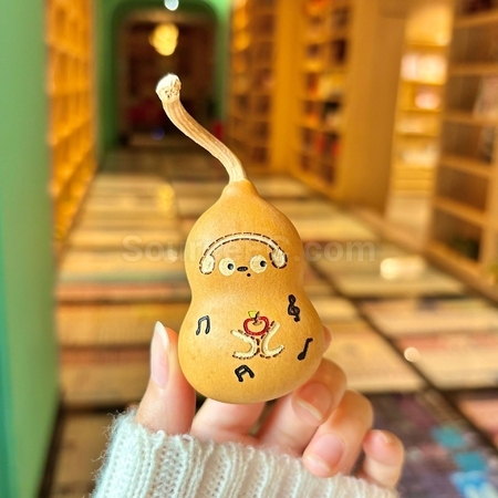 礼品订购天然葫芦挂件钥匙扣广告