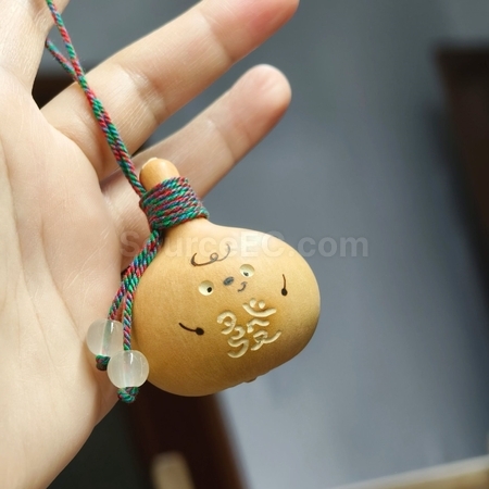 礼品订购天然葫芦挂件钥匙扣广告
