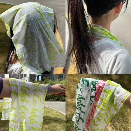 礼品订购超细纤维应援毛巾广告