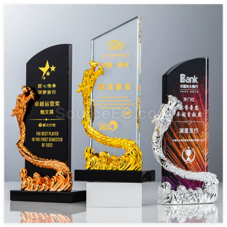 礼品订购水晶奖座广告