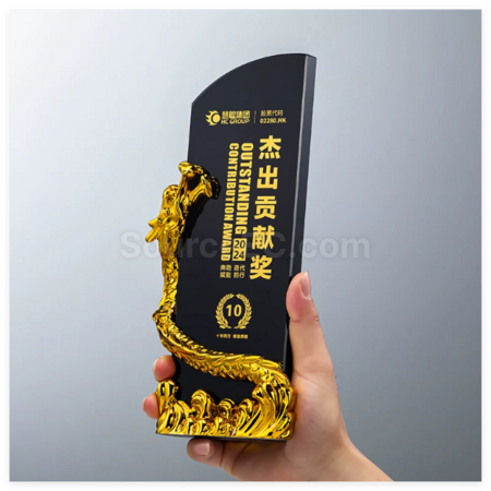 礼品订购水晶奖座广告