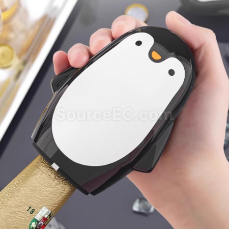 礼品订购企鹅开瓶器广告