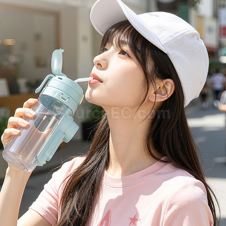 礼品订购降温喷雾水杯风扇广告