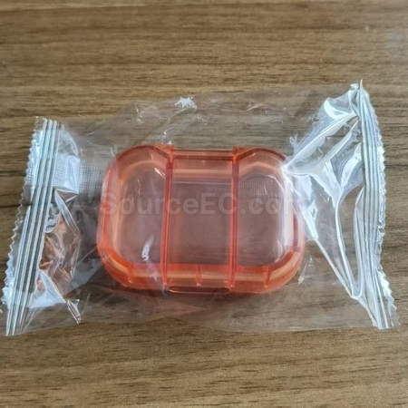 礼品订购便攜式3格藥丸分裝盒广告
