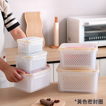 礼品订购沥水篮保鲜盒广告