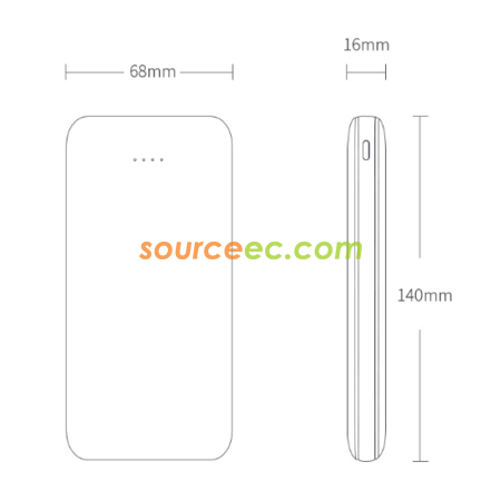 礼品订购10000mAh Power Bank广告