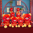 吉祥猪毛绒玩具