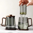 茶泡玻璃杯