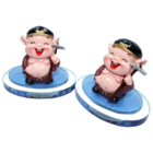 时尚Q版彩陶摆设