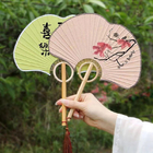 银杏叶团扇