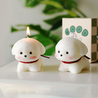 小狗香薰蜡烛摆件
