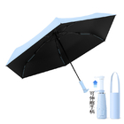 双龙骨防风隐藏手柄雨伞