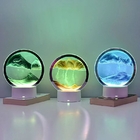 3D流沙画小夜灯