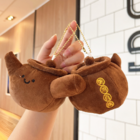 煲治百病茶壶公仔钥匙扣