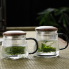 玻璃茶水分离泡茶杯