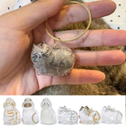 可爱小猫透明毛发收纳盒