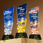 马年水晶奖座