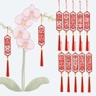 盆栽树挂件木挥春