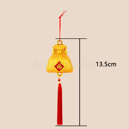 礼品订购盆栽树上挂件广告