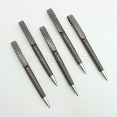 礼品订购环保咖啡渣圆珠笔广告